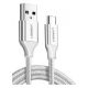 Εικόνα της Kαλώδιο Ugreen USB 2.0 to USB-C 1m Silver 60131
