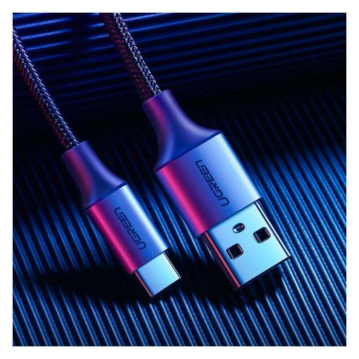 Εικόνα της Kαλώδιο Ugreen USB 2.0 to USB-C 2m Black 60128