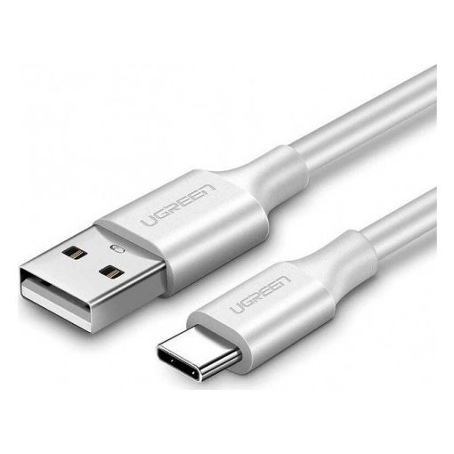 Εικόνα της Kαλώδιο Ugreen USB 2.0 to USB-C 2m Silver 60133