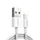 Εικόνα της Καλώδιο Ugreen MFI USB 2.0 to Lightning 1m White 20728