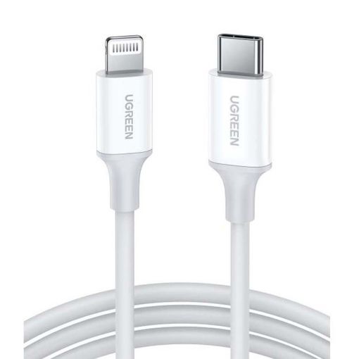 Εικόνα της Καλώδιο Ugreen MFI USB-C to Lightning 1m White 10493