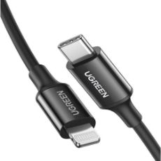 Εικόνα της Καλώδιο Ugreen MFI USB-C to Lightning 1m Black 60751