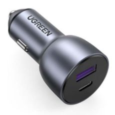 Εικόνα της Φορτιστής Αυτοκινήτου Ugreen USB-C & USB-A 36W Quick Charge 3.0 Gray 60980