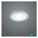 Εικόνα της Χωνευτό Φωτιστικό Σποτ Στρογγυλό Trio Lighting Core με Ενσωματωμένο LED 3000K 450lm 5W 80mm Chrome 652510106