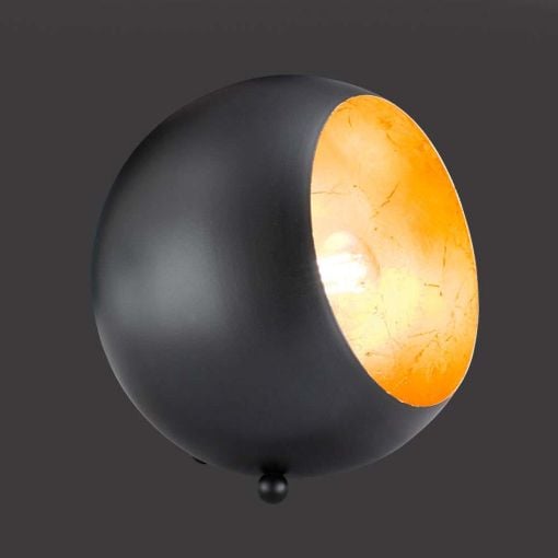 Εικόνα της Επιτραπέζιο Φωτιστικό Trio Lighting Billy E14 Mat Black/Gold