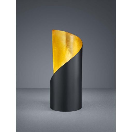 Εικόνα της Επιτραπέζιο Φωτιστικό Trio Lighting Frank E14 Mat Black/Gold