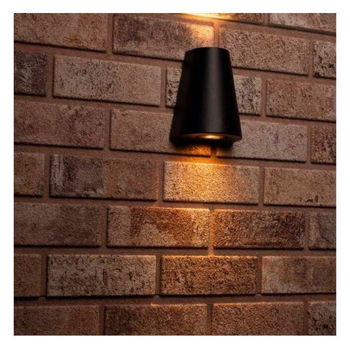 Εικόνα της Επιτοίχιο Φωτιστικό Up & Down Led's Light Los Angeles 2x GU10 IP44 Black