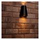 Εικόνα της Επιτοίχιο Φωτιστικό Up & Down Led's Light Los Angeles 2x GU10 IP44 Black