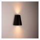 Εικόνα της Επιτοίχιο Φωτιστικό Up & Down Led's Light Los Angeles 2x GU10 IP44 Black