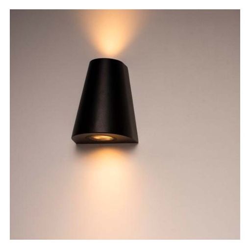 Εικόνα της Επιτοίχιο Φωτιστικό Up & Down Led's Light Los Angeles 2x GU10 IP44 Black