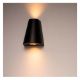 Εικόνα της Επιτοίχιο Φωτιστικό Up & Down Led's Light Los Angeles 2x GU10 IP44 Black