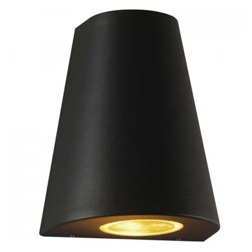 Εικόνα της Επιτοίχιο Φωτιστικό Up & Down Led's Light Los Angeles 2x GU10 IP44 Black