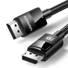 Εικόνα της Καλώδιο Ugreen DisplayPort v1.4 Black 1m 80390