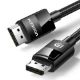Εικόνα της Καλώδιο Ugreen DisplayPort v1.4 Black 1m 80390