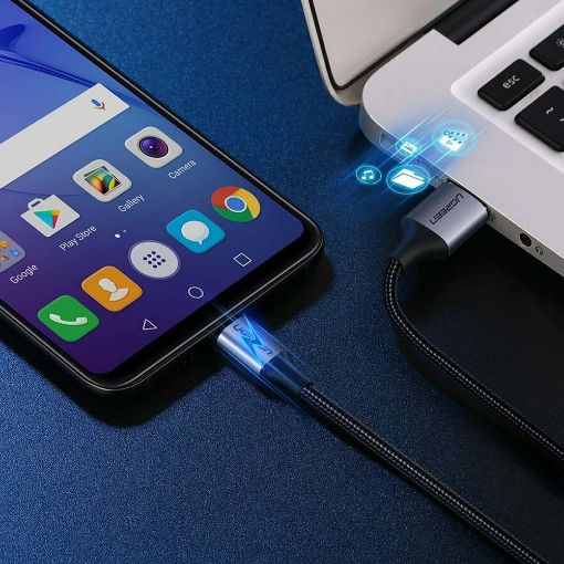 Εικόνα της Καλώδιο Ugreen USB 2.0 to MicroUSB Gray 1m 60146
