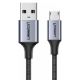 Εικόνα της Καλώδιο Ugreen USB 2.0 to MicroUSB Gray 1m 60146