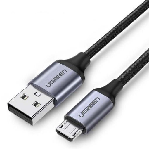 Εικόνα της Καλώδιο Ugreen USB 2.0 to MicroUSB Gray 1m 60146