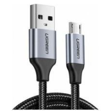Εικόνα της Καλώδιο Ugreen USB 2.0 to MicroUSB Gray 1m 60146