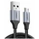 Εικόνα της Καλώδιο Ugreen USB 2.0 to MicroUSB Gray 1m 60146