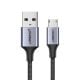Εικόνα της Καλώδιο Ugreen US290 USB 2.0 to MicroUSB Gray 18W 2m 60148