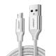 Εικόνα της Καλώδιο Ugreen USB 2.0 to MicroUSB Silver 1m 60151