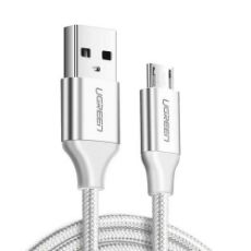 Εικόνα της Καλώδιο Ugreen USB 2.0 to MicroUSB Silver 1m 60151