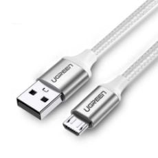 Εικόνα της Καλώδιο Ugreen USB 2.0 to MicroUSB Silver 2m 60153
