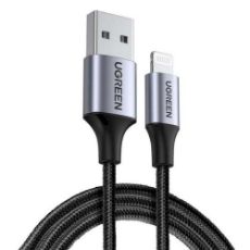 Εικόνα της Καλώδιο Ugreen MFI USB to Lightning 1m Black 60156