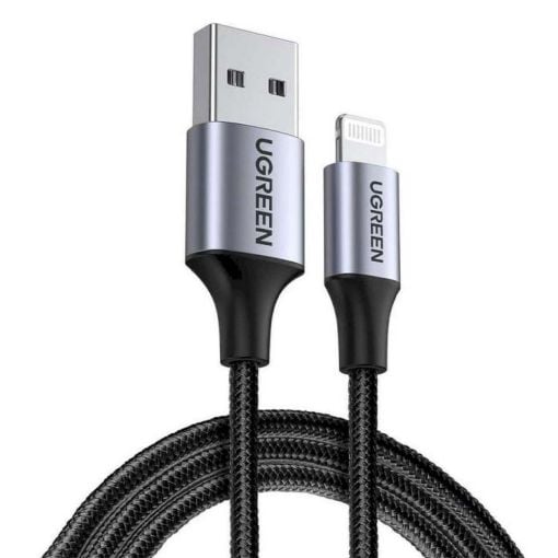 Εικόνα της Καλώδιο Ugreen MFI USB to Lightning 1m Black 60156