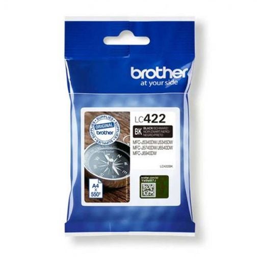 Εικόνα της Μελάνι Brother LC-422BK Black