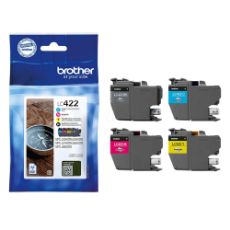 Εικόνα της Πακέτο 4 Μελανιών Brother LC-422VAL Multipack