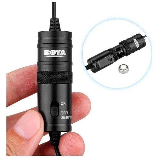 Εικόνα της Boya BY-M1 Omni Directional Lavalier Microphone Black