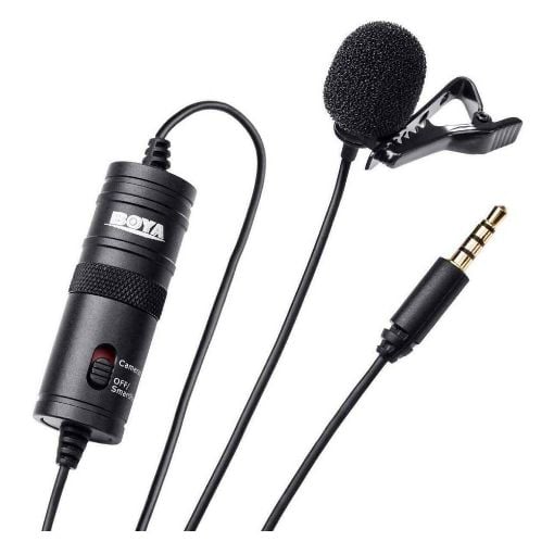 Εικόνα της Boya BY-M1 Omni Directional Lavalier Microphone Black