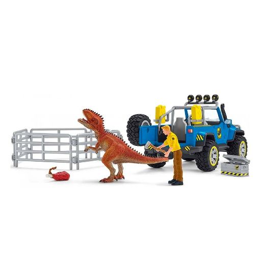 Εικόνα της Schleich-S - Σετ Όχημα 4x4 & Κάγκελα Περίφραξης Δεινοσαύρων 41464