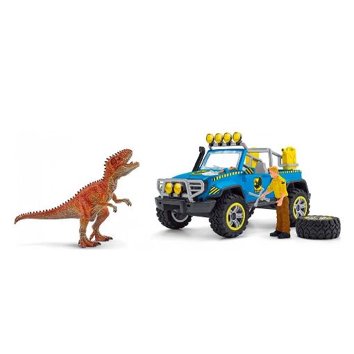 Εικόνα της Schleich-S - Σετ Όχημα 4x4 & Κάγκελα Περίφραξης Δεινοσαύρων 41464