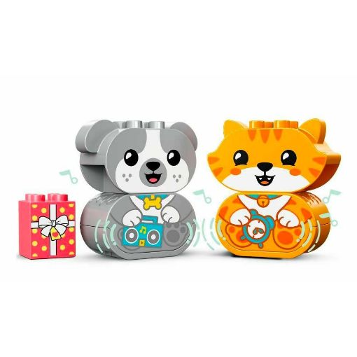 Εικόνα της LEGO Duplo: My First Puppy & Kitten With Sounds 10977