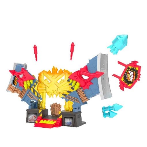 Εικόνα της Giochi Preziosi - Boom City Racers Πίστα Εργοστάσιο Πυροτεχνημάτων BMC17000