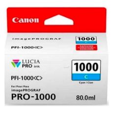 Εικόνα της Μελάνι Canon PFI-1000C Cyan 0547C001