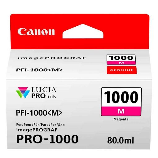 Εικόνα της Μελάνι Canon PFI-1000M Magenta 0548C001