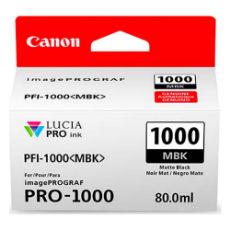 Εικόνα της Μελάνι Canon PFI-1000MBK Black Mat 0545C001