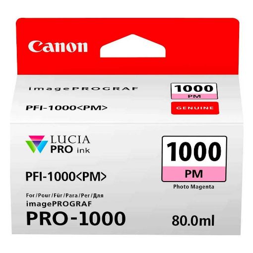 Εικόνα της Μελάνι Canon PFI-1000PM Photo Magenta 0551C001