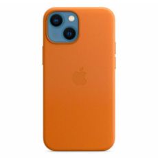 Εικόνα της Θήκη Apple Leather with MagSafe for iPhone 13 Mini Golden Brown MM0D3ZM/A