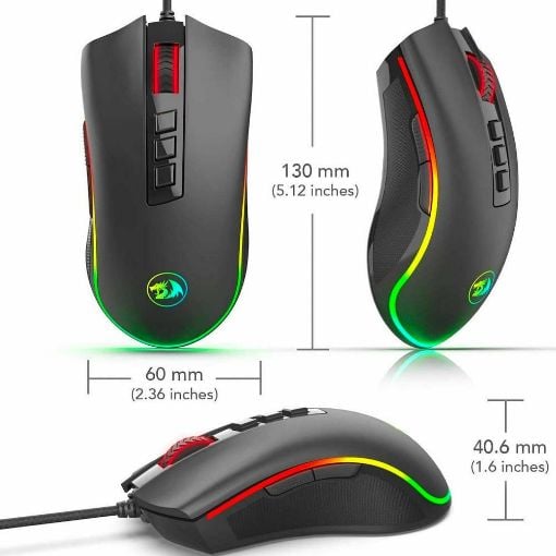 Εικόνα της Ποντίκι Redragon M711 Cobra FPS Black
