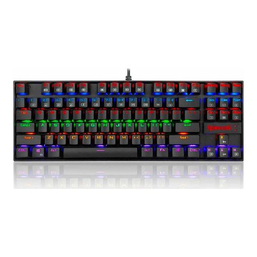 Εικόνα της Πληκτρολόγιο Redragon K552 Kumara TKL Blue Switches Black