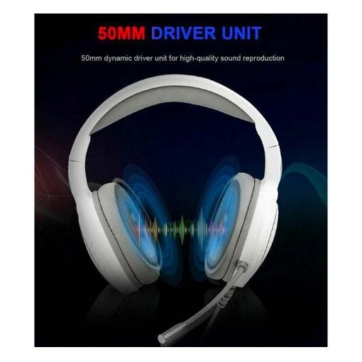 Εικόνα της Headset Redragon H270 Mento RGB White