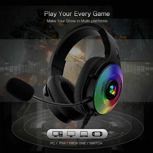 Εικόνα της Headset Redragon H350 Pandora RGB Black