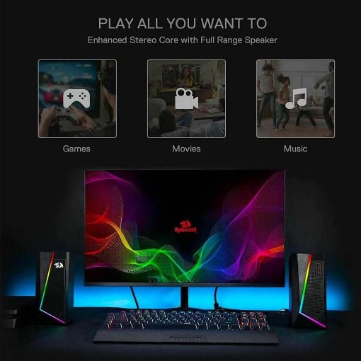 Εικόνα της Ηχεία Redragon GS520 Anvil 2.0 RGB