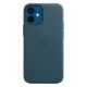 Εικόνα της Θήκη Apple Leather Sleeve with MagSafe for iPhone 12 Mini Baltic Blue MHMQ3ZM/A