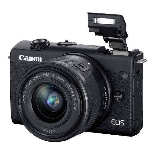 Εικόνα της Canon Mirrorless EOS M200 EF-M 15-45mm f/3.5-6.3 IS STM Black 3699C027AA