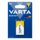 Εικόνα της Αλκαλική Μπαταρία 9V Varta Energy 1 Τεμ 4122